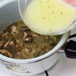 وصفة مكرونة سباغتي بصوص الماشروم بالصور