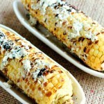 شوي الذرة مع الريحان و الجبن الأيطالي وصفة لذيذة