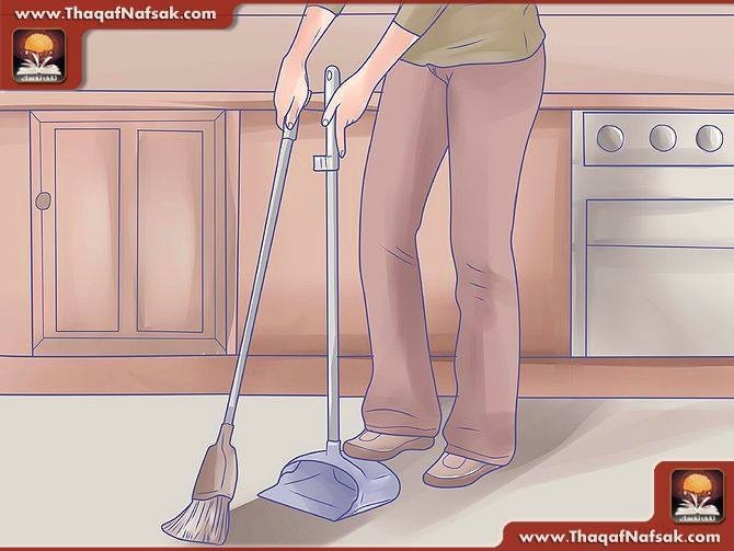 خطوات تنظيف المطبخ بالصور خطوات تنظيف المطبخ بالصور