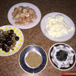 طريقة عمل خلية النحل بحشو الجبنة بالصور