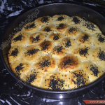 طريقة عمل خلية النحل بحشو الجبنة بالصور