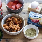 كور بيتزا السجق والببرونى