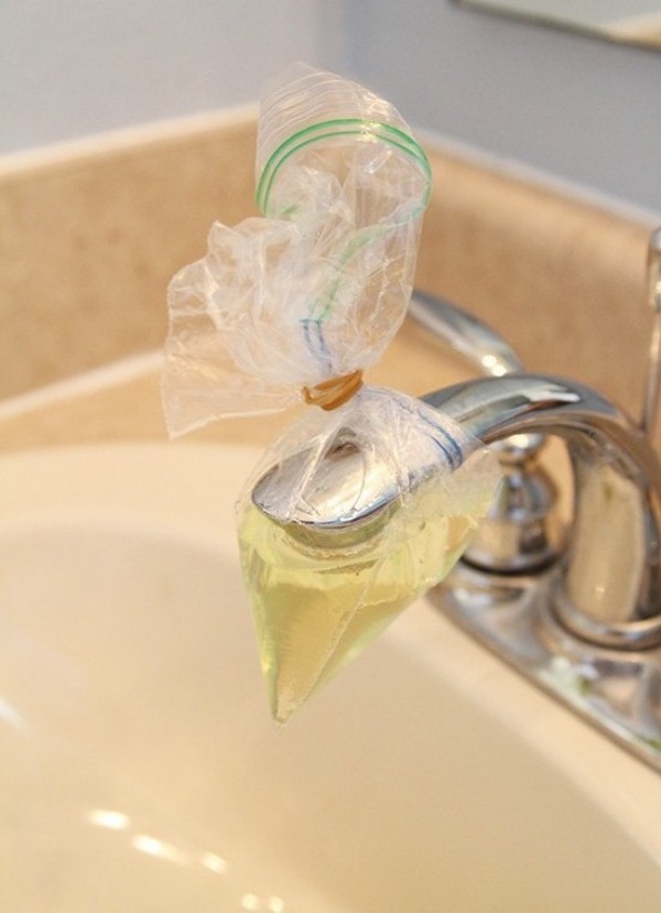 تلميع وتنظيف الحنفيات 15 خدعة فعالة