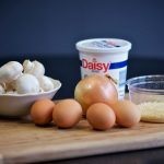 وصفة عمل الأومليت المحشو بالمشروم بالصور