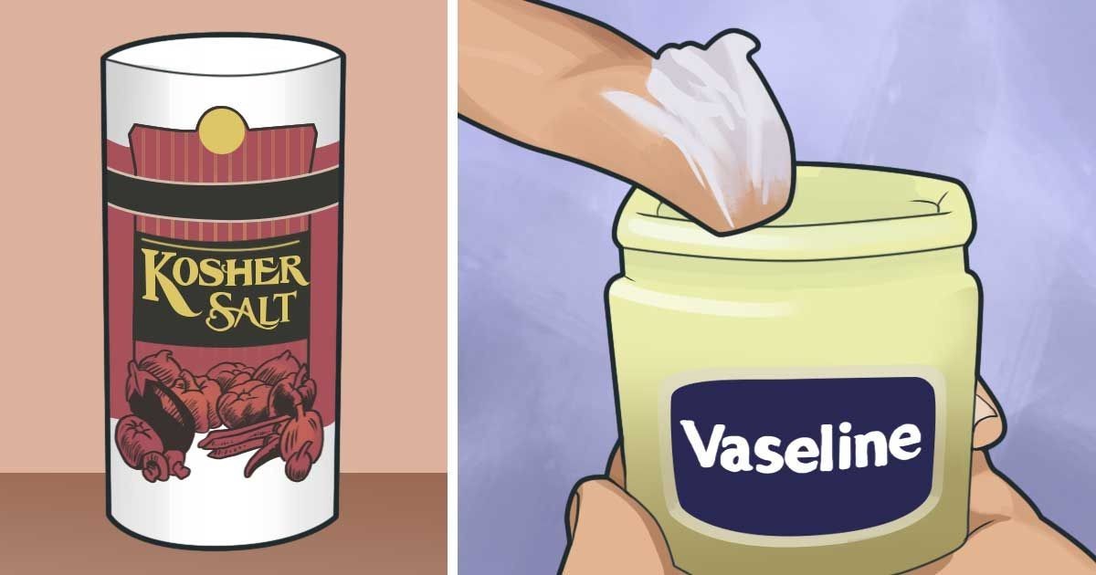 وضع معلقة من الملح علي الفازلين وشاهد النتائج المذهلة