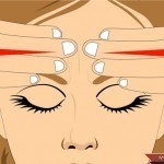 عمل المساج الوجه بالصور