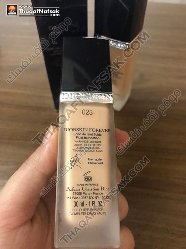 تجربة كريم أساس ديور فور إيفر Dior Forever Foundation تجربة كريم أساس ديور فور إيفر Dior Forever Foundation