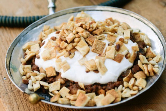 عمل فتة الباذنجان بالصور