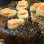 طريقة عمل كيكة ورق العنب بالصور والفيديو