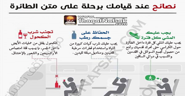 السفر على الطائرة ماذا يحدث لجسمك عند ركوب الطائرة ؟