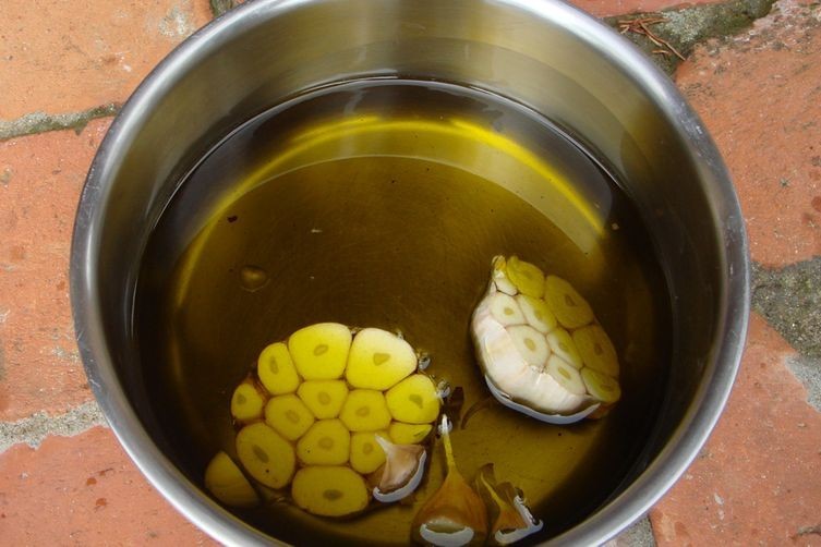 خليط زيت الزيتون والثوم له فوائد صحيه لن تتخيلها