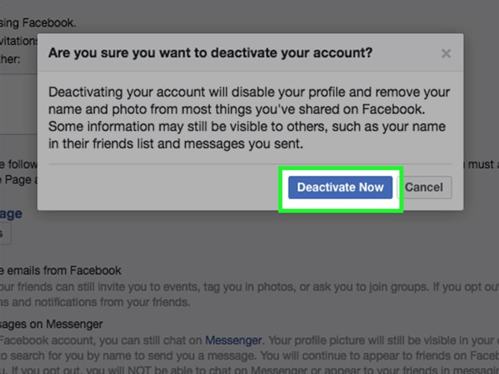 ماذا يحدث عندما تقوم بتعطيل Deactivate حسابك على موقع فيسبوك بدلًا من حذفه نهائيًا؟! ماذا يحدث عندما تقوم بتعطيل Deactivate حسابك على موقع فيسبوك بدلًا من حذفه نهائيًا؟!