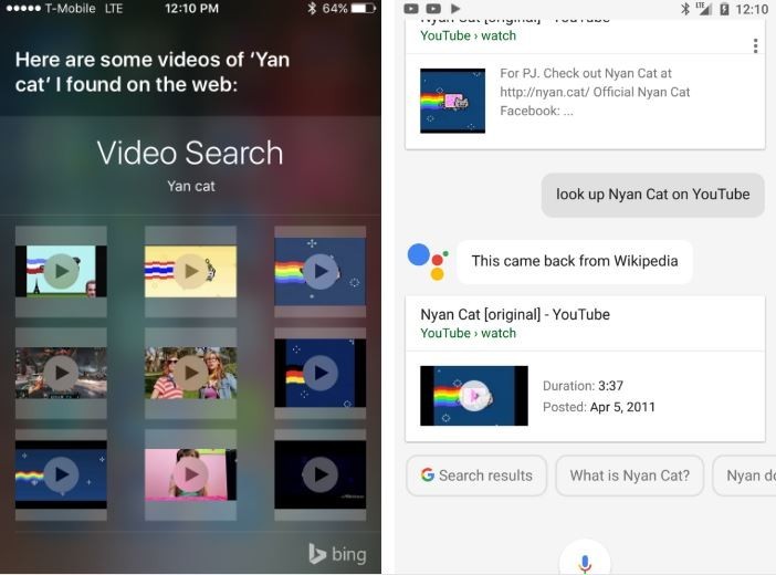 مقارنة بين Siri و Google Assistant وسبع نقاط تثبت تفوق مساعد جوجل الجديد! مقارنة بين Siri و Google Assistant وسبع نقاط تثبت تفوق مساعد جوجل الجديد!