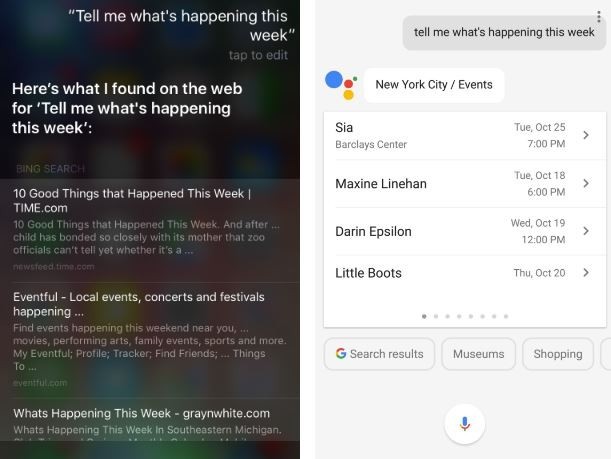 مقارنة بين Siri و Google Assistant وسبع نقاط تثبت تفوق مساعد جوجل الجديد! مقارنة بين Siri و Google Assistant وسبع نقاط تثبت تفوق مساعد جوجل الجديد!