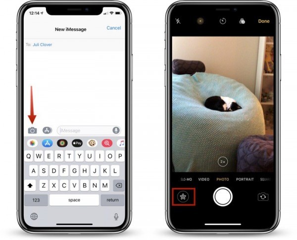 كيف تستخدم تأثيرات الكاميرا الجديدة في تطبيق المراسلة في iOS 12؟ كيف تستخدم تأثيرات الكاميرا الجديدة في تطبيق المراسلة في iOS 12؟