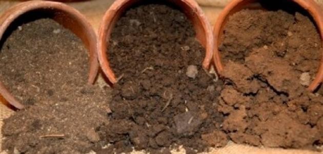 أنواع التربة وخصائصها