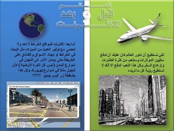 العالم قبل وبعد الإنترنت العالم قبل وبعد الإنترنت