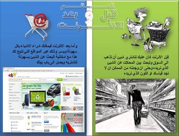 العالم قبل وبعد الإنترنت العالم قبل وبعد الإنترنت