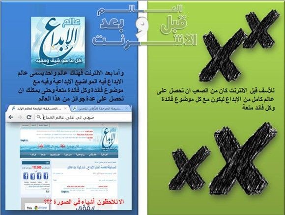 العالم قبل وبعد الإنترنت العالم قبل وبعد الإنترنت