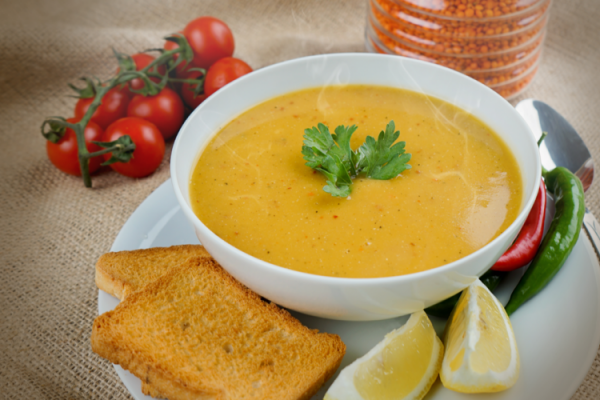 فوائد شوربة العدس للرجيم