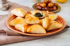 فطائر السبانخ الفلسطينية فطائر السبانخ الفلسطينية