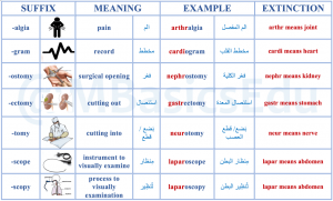 مصطلحات طبية بالانجليزي مصطلحات طبية بالانجليزي
