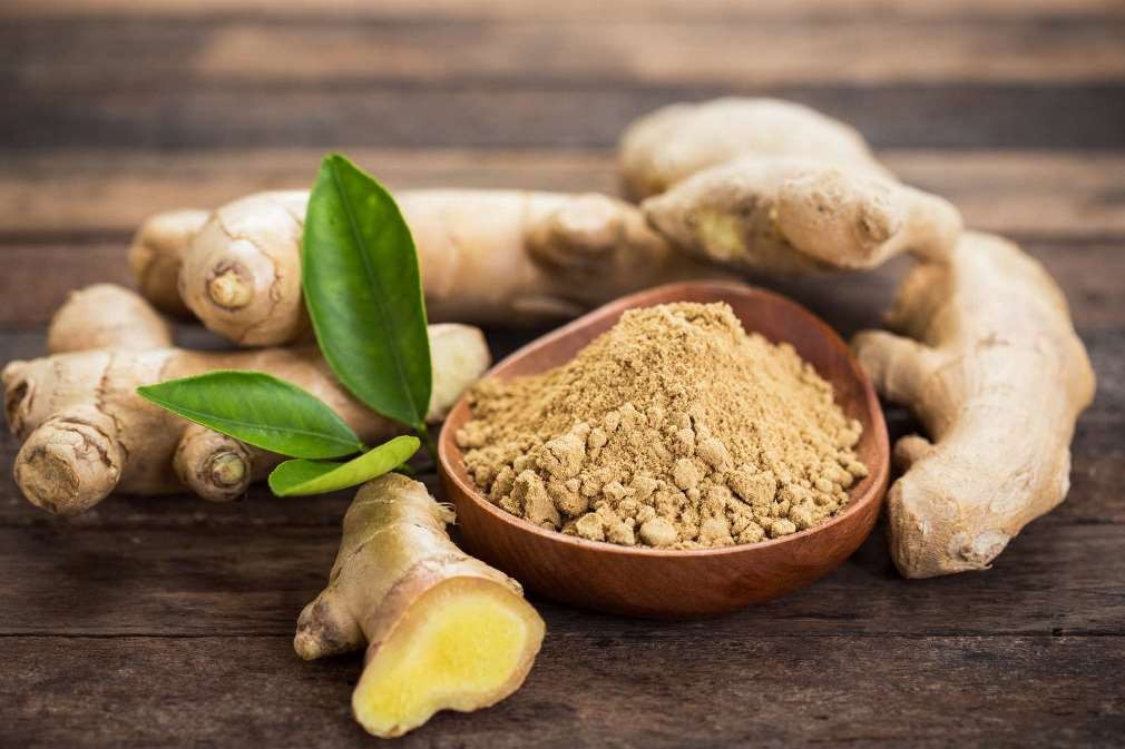 الجنسنج والزنجبيل