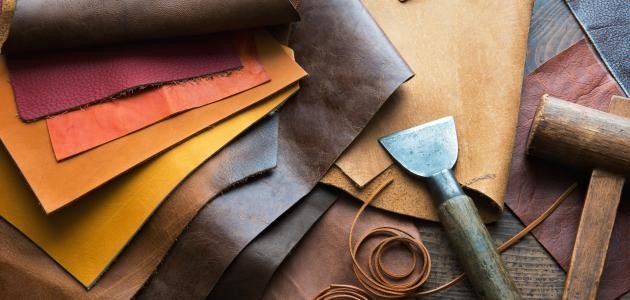 المواد الكيميائية المستخدمة في دباغة الجلود