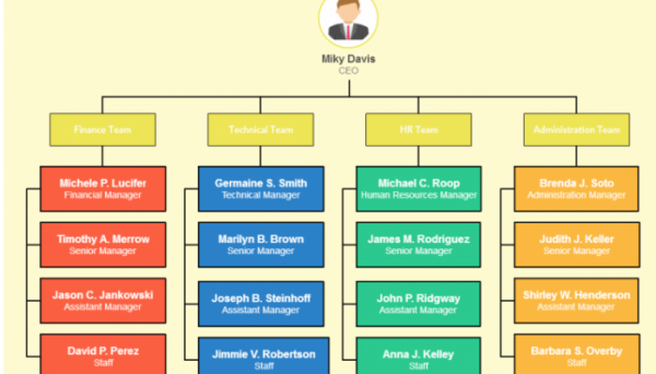 مزايا وعيوب الخرائط التنظيمية