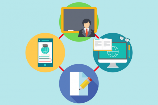 أنماط التعليم المدمج