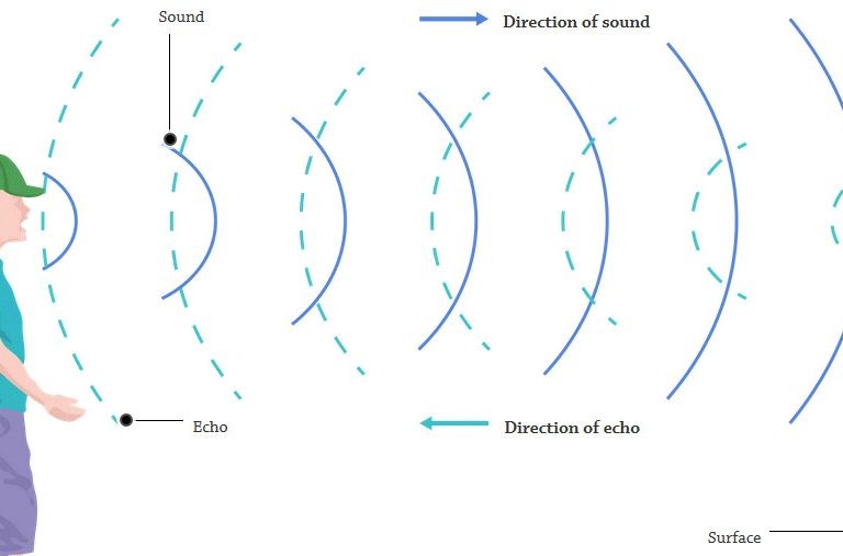 انواع انعكاس الموجات الصوتية