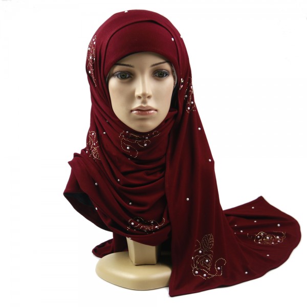 طرق لف الطرح الشيفون