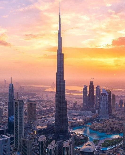 السياحة ومشاهدة المعالم السياحية من برج خليفة السياحة ومشاهدة المعالم السياحية من برج خليفة
