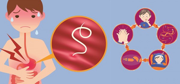 الوقاية من ديدان البطن عند الأطفال