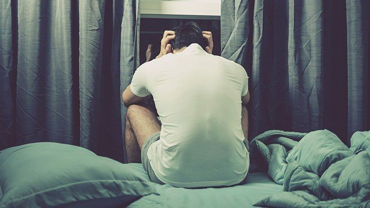 ضيق التنفس الاضطجاعي