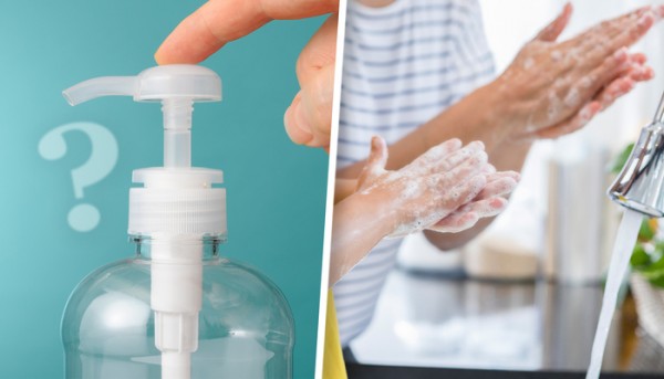 هل غسل اليدين بالجل المعقم يغني عن الماء والصابون ؟