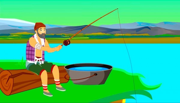 قصة قصيرة عن صياد السمك