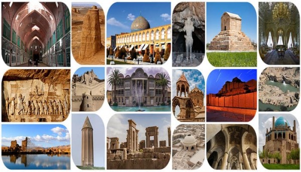معالم إيرانية في قائمة التراث العالم