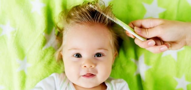 كيفية العناية بشعر المولود