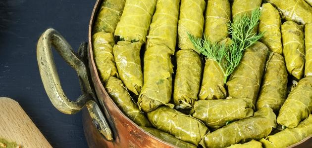 كيفية تحضير ورق العنب