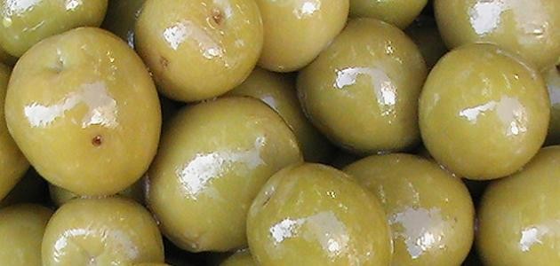 طريقة كبس الزيتون الأخضر