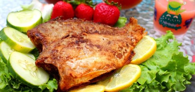 طريقة عمل سمك مقلي