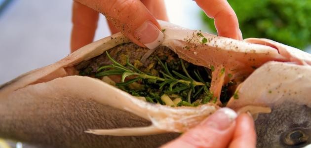 كيفية تتبيل السمك