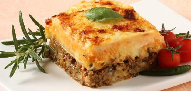 طريقة عمل صينية البطاطا المهروسة