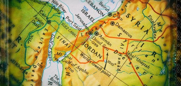 ما هي حدود الأردن