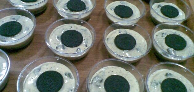 حلى الأوريو بالكاسات