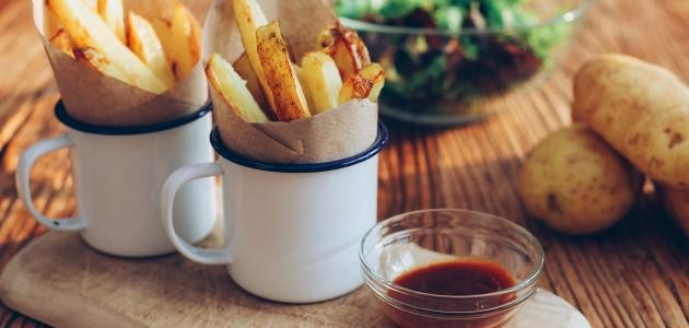 كيف أطبخ بطاطس مقرمشة