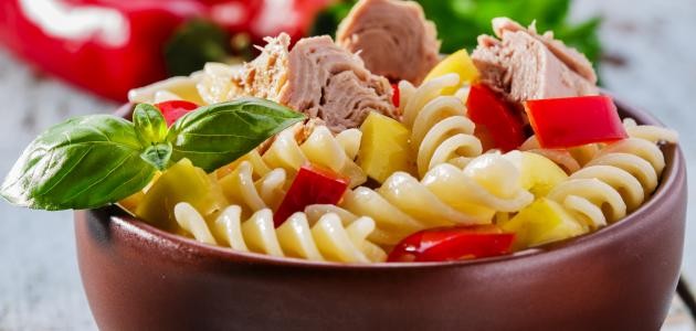 سلطة التونة بالمكرونة