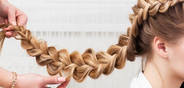 كيفية ضفر الشعر
