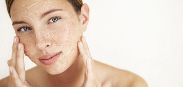 كيفية تقشير الوجه